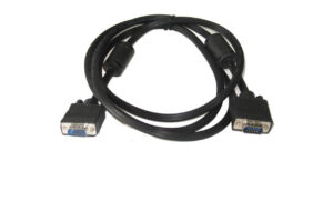 Cable VGA 3 metros con filtro, color negro