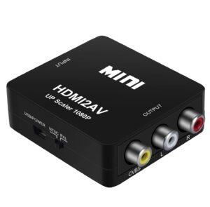Convertidor Full Hd HDMI a RCA Mini