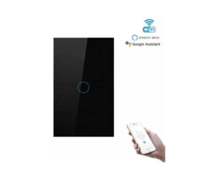 Interruptor domótico simple, doble conexión con neutro y sin neutro