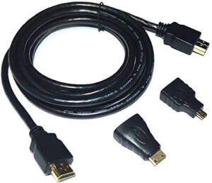 Kit HDMI 3 En 1  (Micro HDMI Y Mini HDMI 1.5 M)