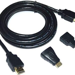 Kit HDMI 3 En 1  (Micro HDMI Y Mini HDMI 1.5 M)