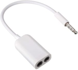 Adaptador 1 Jack 3.5 Macho A 2 Jack 3.5 Hembra