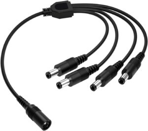 Cable Pulpo DC Para Cámaras CCTV De 1-4 Vías