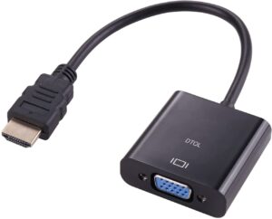 Cable convertidor video HDMI a VGA sin audio
