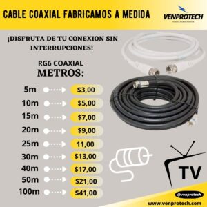 CABLE COAXIAL POR METROS