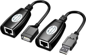 Extensor De Señal USB 2.0 Para Cable De Red RJ45 / 50m