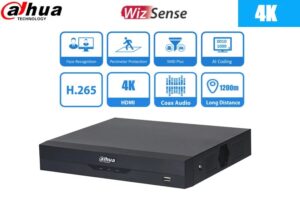 DVR 8 CH AVANZADO RECONOCIMIENTO FACIAL 5MP FULL 4K XVR5108HS DAHUA