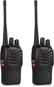 Radio Bidireccional Con Linterna LED Integrada (2 unidades) BAOFENG BF-888S