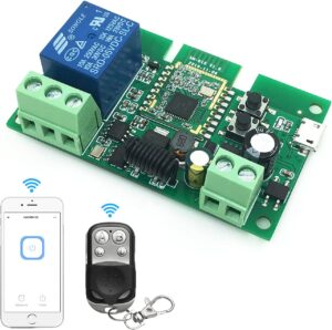 Modulo Rele 1ch Wifi+RF 433MHZ + Control TUYA SMART