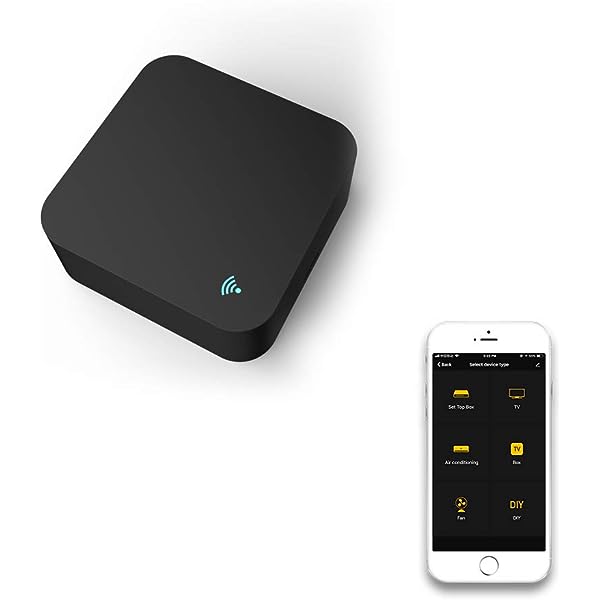 CONTROL UNIVERSAL DOMOTICO NEGRO IR S11 WIFI+ RF433 MHZ TUYA SMAR - Imagen 2