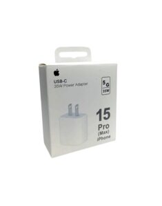 CUBO ADAPTADOR IPHONE 15 PRO MAX /35W