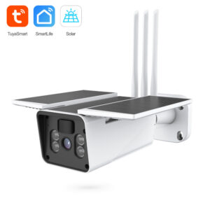 CAMARA TIPO BALA WIFI/ 2MP/ TUYA SMART/ PANEL SOLAR/ BATERIA/ PST-SC216