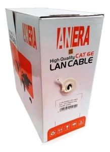 ROLLO  CABLE  CAT6E UTP INTERIOR 305M 50% COBRE ANERA