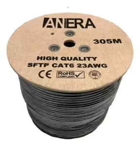 ROLLO CABLE CAT6 FTP EXTERIOR 305M 50% COBRE ANERA