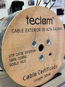 ROLLO DE CABLE UTP ESPECIAL CON DOBLE HILO 100% COBRE