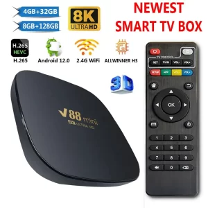 TV BOX V88 MINI / 128DB+512GB