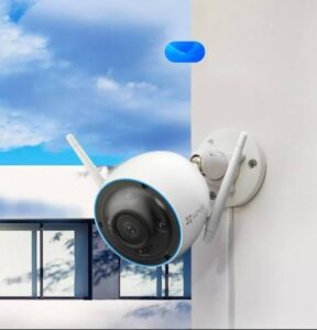 EZVIZ Cámara WiFi tipo bala H3 2K 3MP con IA e IP67