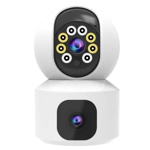 CAMARA WIFI INTERIOR DOBLE LENTE V380PRO