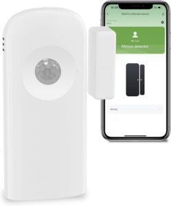 SENSOR MULTIFUNCION 2 EN 1 / MAGNETICO + MOVIMIENTO/ WDP001 TUYA SMART