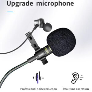 MICROFONO DE CORBATA CON AUDIFONO JACK 3.5 MC-R5