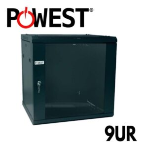RACK/ GABINETE DE PARED 60X50 9U POWEST