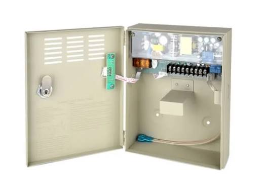 Teclam Fuente de poder para control de acceso CP12-5A-EG 12-15V DC 5A con respaldo - Imagen 2