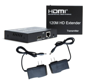 AMPLIFICADOR EXTENDER HDMI 4K HASTA 120M CON CABLE UTP CAT5/CAT6