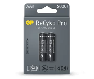 PILA RECARGABLE AA 1.2V 2000MAH / RECYKO PRO GP / PAR
