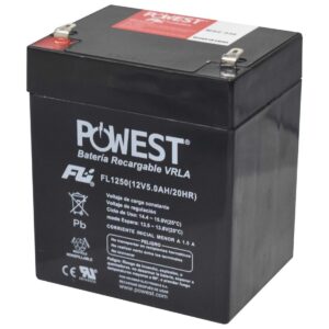 BATERIA DE 12V – 5AH POWEST / FL1250GS