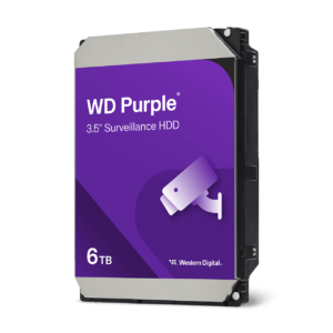 DISCO DURO DE 6 TERAS WESTERN PURPLE 1 AÑO DE GARANTIA