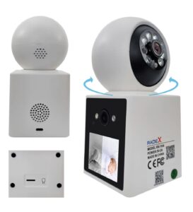 CAMARA WIFI INTERIOR DOBLE LENTE CON PANTALLA O-KAMPRO / ECO