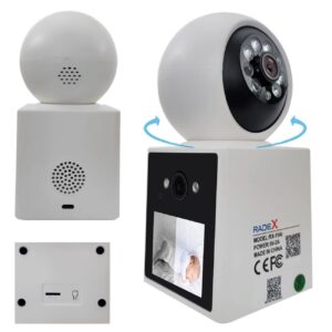 CAMARA WIFI INTERIOR DOBLE LENTE CON PANTALLA O-KAMPRO / ECO