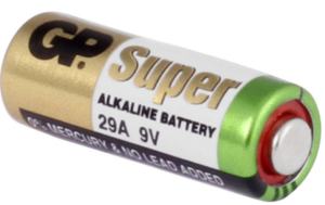 PILA ALKALINA BL/5 GP 9V 29A PARA CONTROL