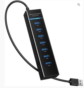EXTENSION HUB 7 PUERTOS USB3.0/  MODELO 507