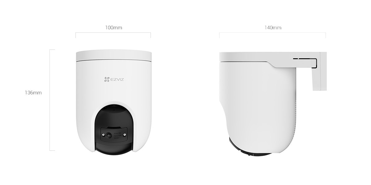 CAMARA EZVIZ H8C PRO 3K 5MP/ CS-H8C-R200-1J5WKFL - Imagen 4