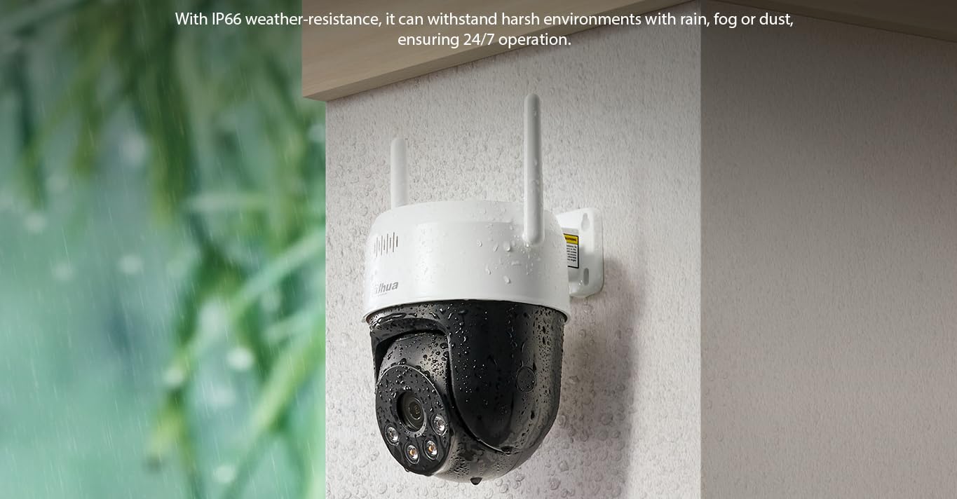 Dahua cámara IP WiFi PT DH-P3AE-PV 3MP con audio bidireccional e iluminación dual - Imagen 3