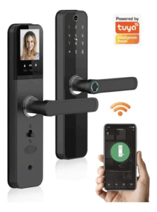 CERRADURA INTELIGENTE TUYA SMART WIFI HR08-P CON CAMARA