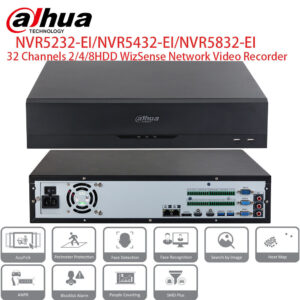 NVR DAHUA 64CH, 32@1080P (30FPS) O 32@2MP (30FPS) S5 32MP 8*HDD*20TB 2U H.265+ UI4.0 ACUPICK16C/ DHI
