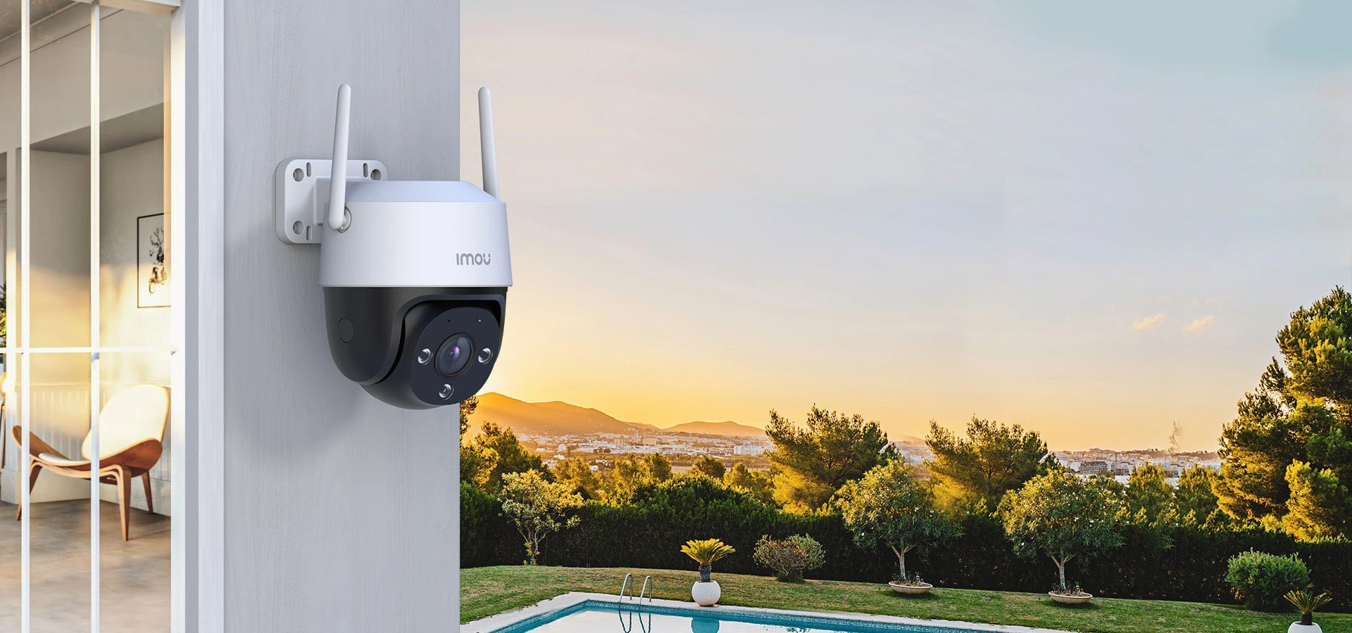 Cámara IP WiFi exterior IMOU Cruiser SE+ IPC-K7CN-5H1WE 5MP Full Color PTZ - Imagen 2