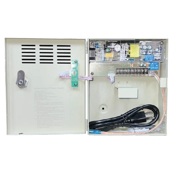Tenon fuente de poder para control de acceso DC12V5A 12V 5A con respaldo de batería - Imagen 2