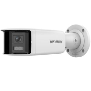 Hikvision Cámara IP Bala Panorámica 4 MP ColorVu DS-2CD2T47G2P-LSU/SL con Audio y Luz Estroboscópica