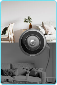 CAMARA A DOMO OJO DE PEZ 360° L 1,82MM/ E4P 3K