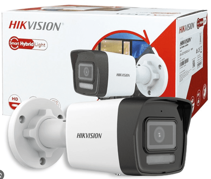 CAMARA TIPO BALA IP LUZ HIBRIDA CON MICROFONO 2MP HIKVISION / DS-2CD1023G2-LIU