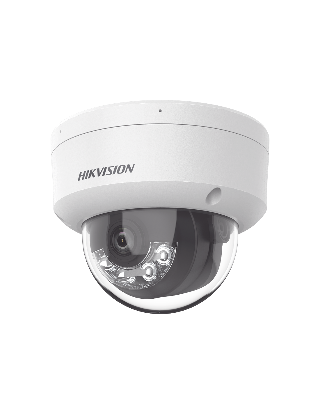 Hikvision Cámara IP Bullet 2 MP DS-2CD1023G2-LIU con luz híbrida, micrófono e IP67