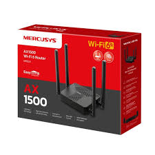 ROUTER/MERCUSYS/ MR62X WIFI 6 /  AX1500 /DUAL BAND/4 ANT./PUERTOS GIGABIT
