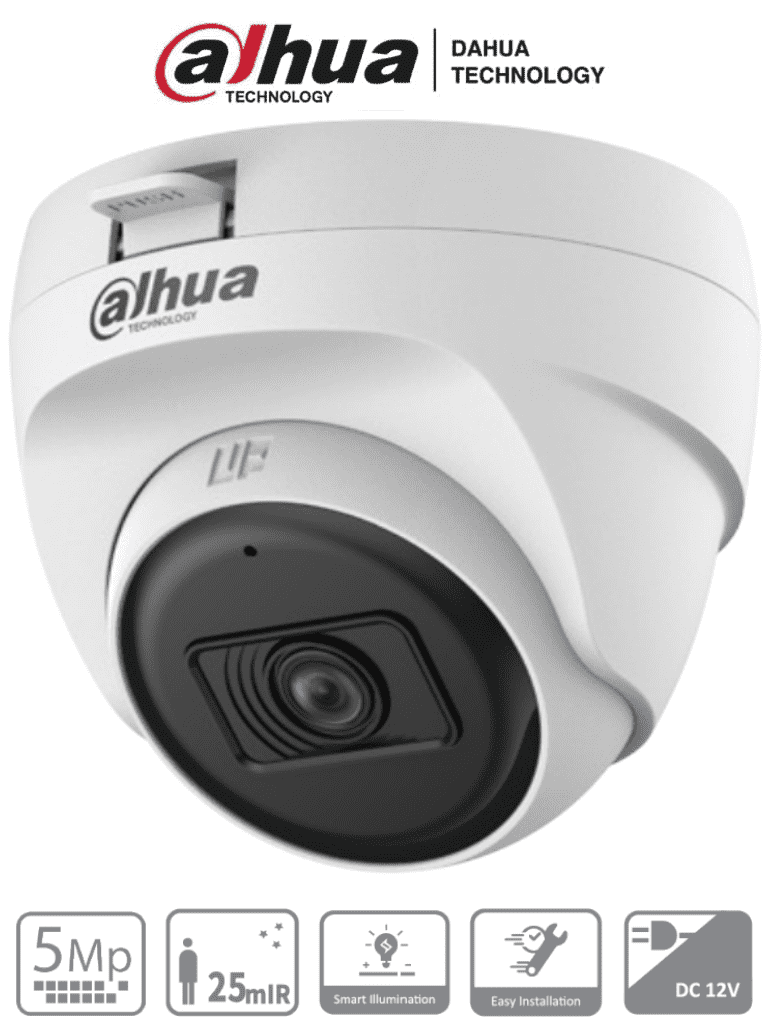 CAMARA DOMO 5MP VISION 106 GRADOS IR25M/ DH-HAC-T1A51N-U