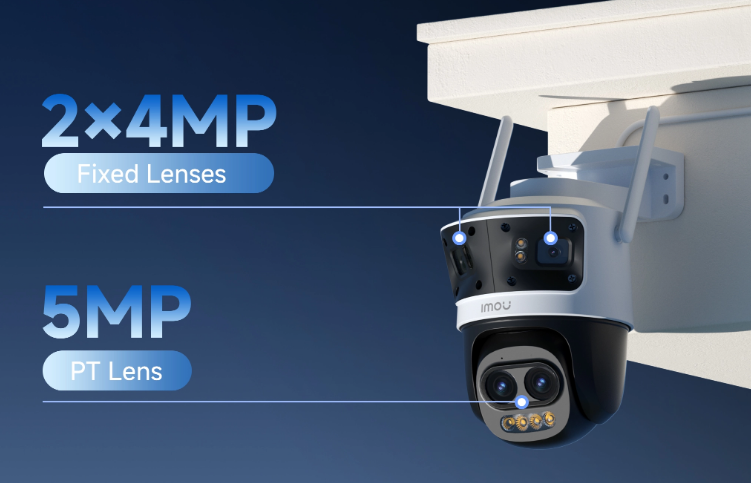 CAMARA IMOU CUADRUPLE LENTES 13MP ZOOM 12X - Imagen 4