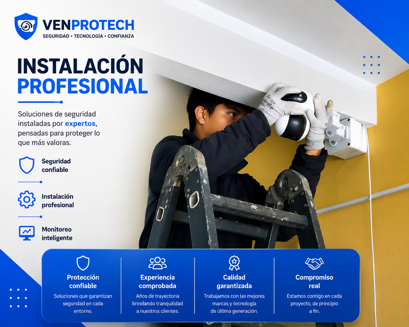 Cámara WiFi EZVIZ H8C 5MP Exterior + Instalación Profesional - Imagen 4