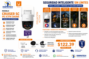 Cámara WiFi IMOU Cruiser SC 5MP + Instalación Profesional
