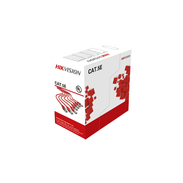 ROLLO CABLE UTP CAT5E 305M EXTERIOR HIKVSION / DS-1LN5EO-UU/E